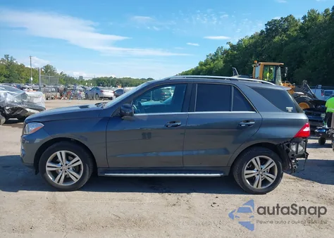 2013 Mercedes-Benz Ml 350 4Matic from USA, damaged, VIN 4JGDA5HB3DA124468